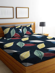 1 Bedsheet King Size 2 Matching Pillow Covers - 72 X 780 Inches, Black | All Around Elastic Soft & Durable Bedding For Bedroom - Lightweight Perfect For All Seasons
