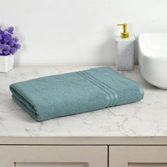 Cotton Bolls Textiles Soft Fabric Bath Towels 500 Gsm | Large Size Soft & Absorbent Bath Towel For Men & Women In Daily Use Towel (Grey)