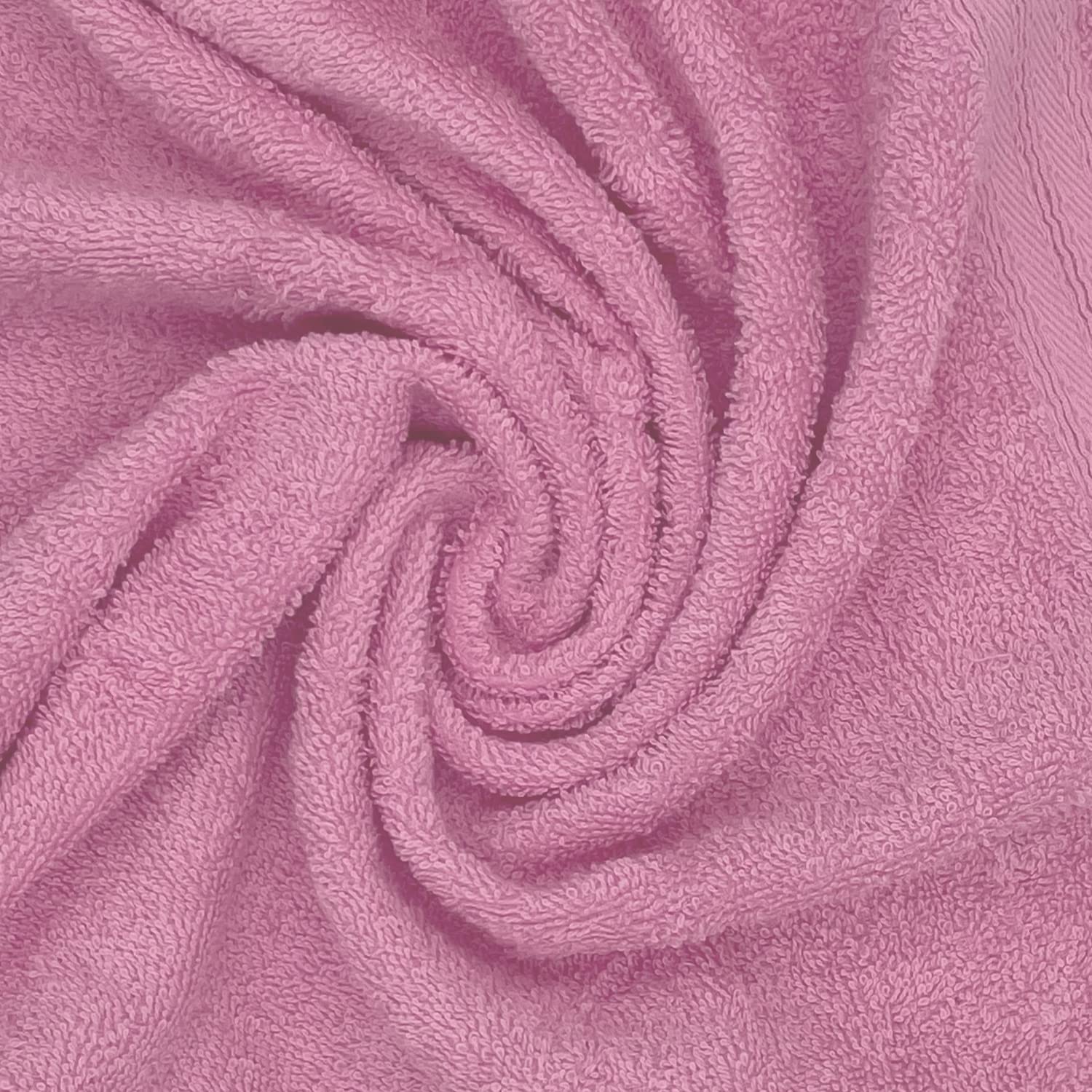 Sassoon Anatolia 100% Cotton Xl Bath Towel 1000 Gsm | Extra Soft, Quick Drying & Super Absorbent Bath Towel (Pink & Teal) - 2 Piece