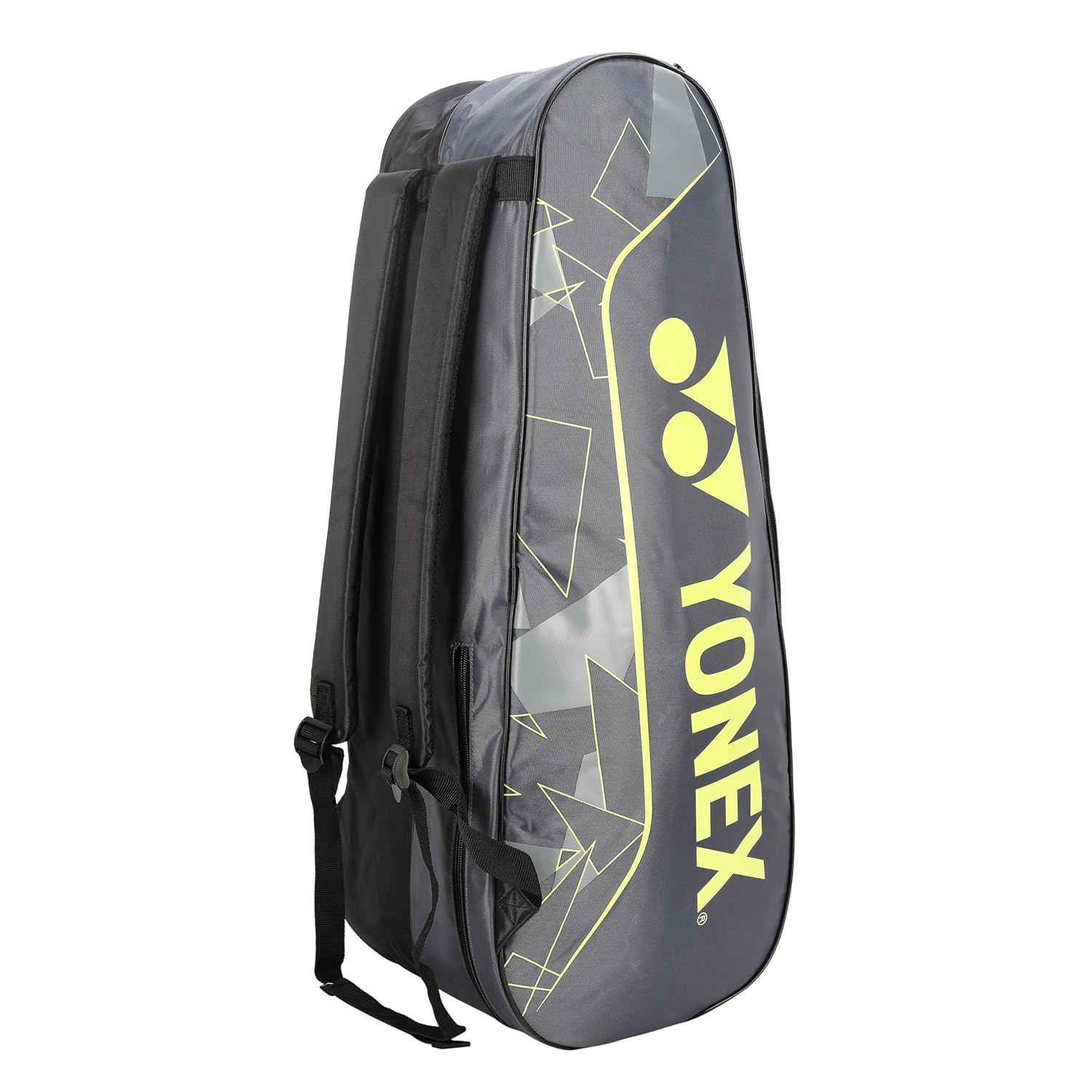 Yonex Badminton Racquet Bag 2326, Colour - Black Light Lime, Size - Large, Material - Polyurethane