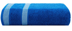 Casa Copenhagen Egyptian Cotton Solitiare 1 Pcs Large Bath Towel 500 Gsm (Electric Blue)