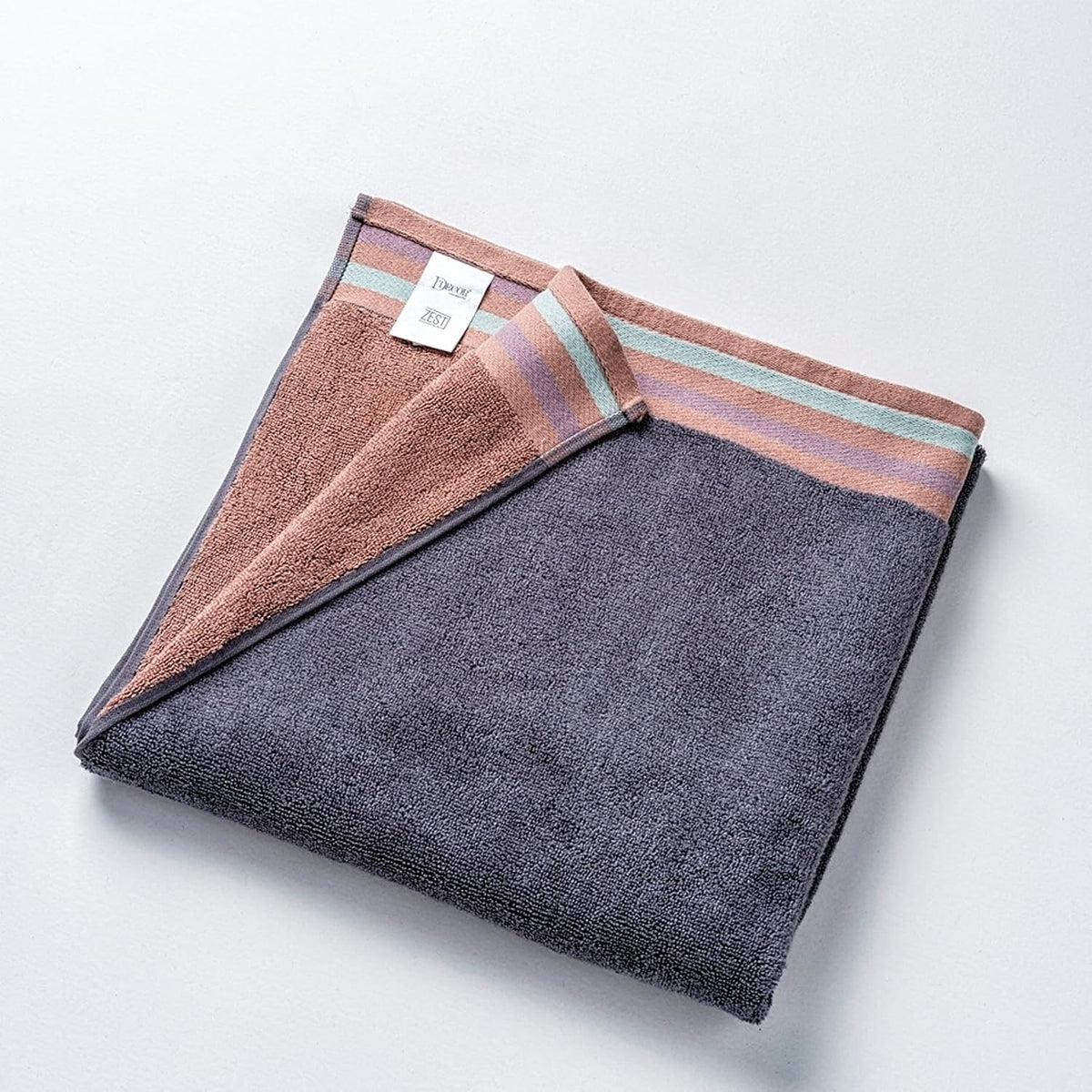 Ddecor Cotton Bath Towel 500gsm (Grey)