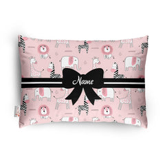 Personalized Pillow For Kids, Super Soft Cotton Kids Cushion - 12 X 18 Inches | Custom Name, For 5 Years Old Kids, Adorable Prints | For Head, Neck Support Baby Pillow - Pillow 09