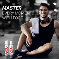 Fogg Master Napoleon Intense No Gas Deodorant For Men, Long Lasting Perfume Body Spray 120 Ml 4 Fl.oz. Each Pack Of 2