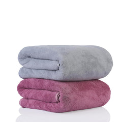 Sellsworld Microfiber Large Bath Towel | Quick Dry Super Absorbent Bath Towel For Men & Women | Towel For Bath, Travel, Gym, Beach, Pool & Yoga (Grey & Red Wine)