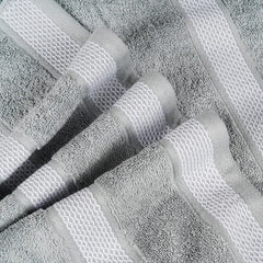 Casa Copenhagen Egyptian Cotton Exotic Hand Towel 400 Gsm (S Grey Violet)- 2 Pcs