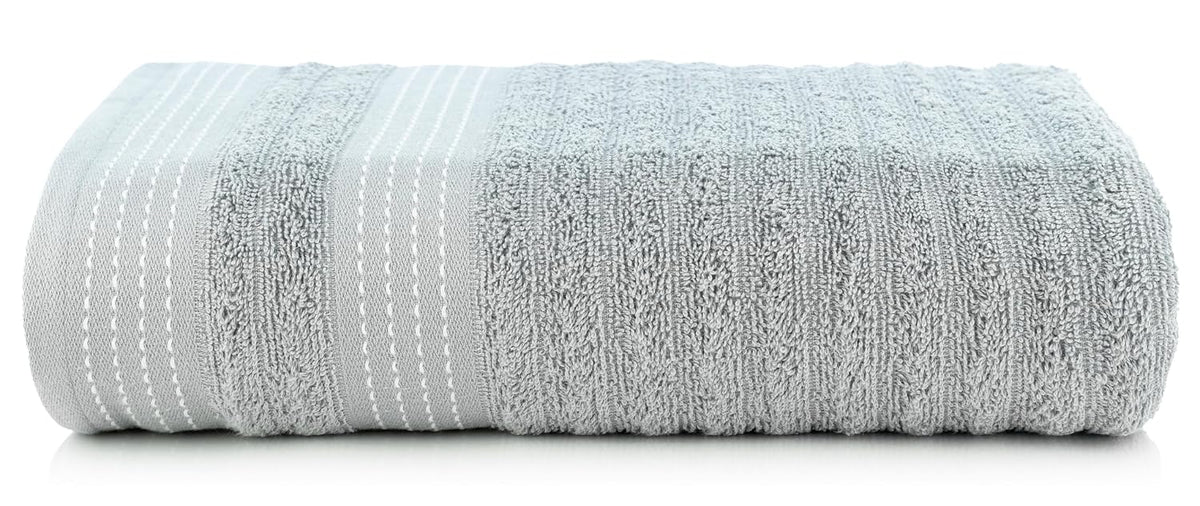 Casa Copenhagen Egyptian Cotton Elegance Large Bath Towel 550 Gsm (Mirange Grey)