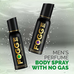 Fogg Fresh Fougere & Oriental Premium No Gas Deodorant For Men, Long-lasting Perfume Body Spray 120 Ml 4 Fl.oz. Each Pack Of 2