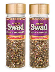 Panjon Swad Mouth Freshener Royal Fresh Mix Mukhwas 260gm, (130gm *2 Bottles)