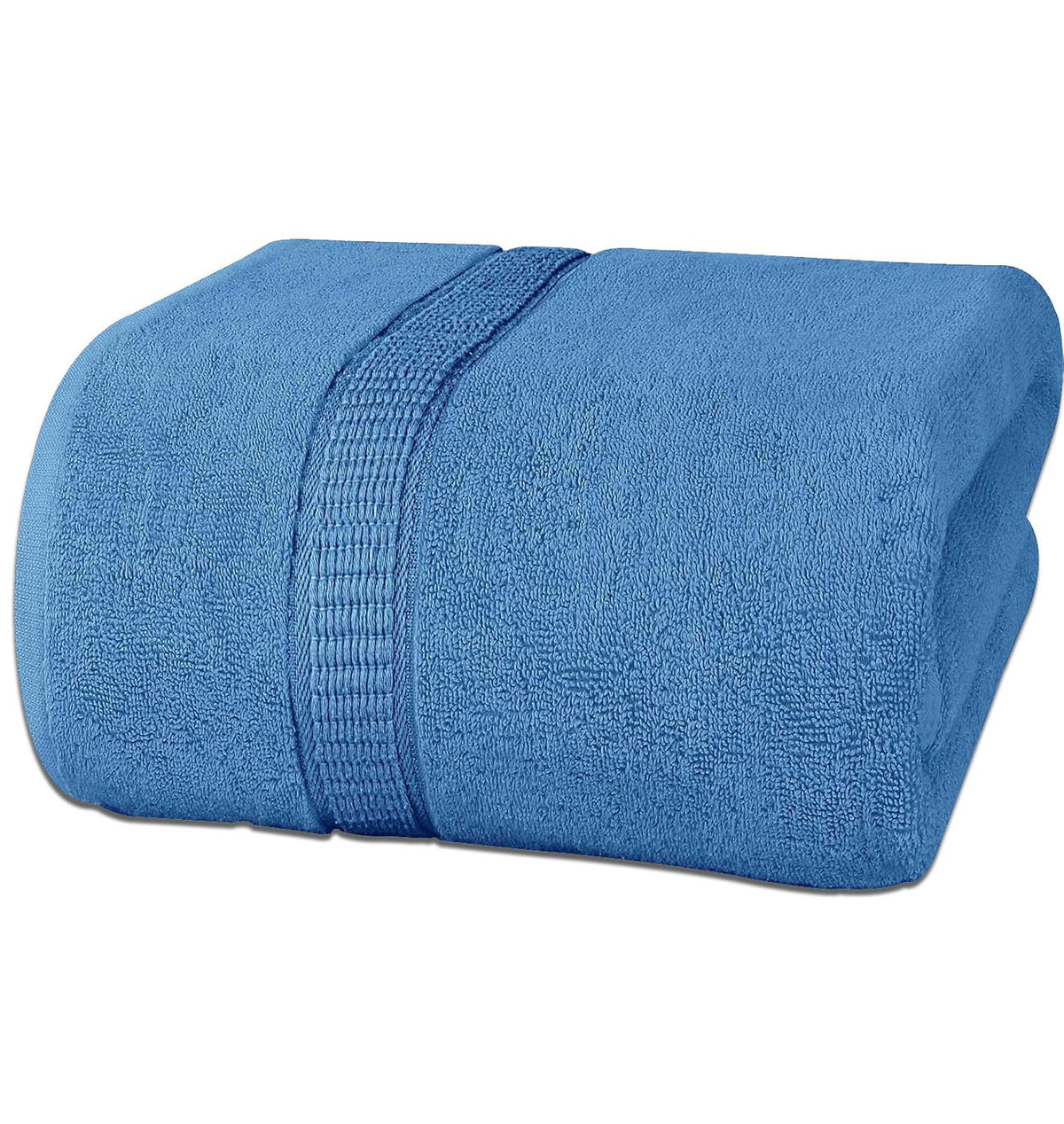 Rewop Microfiber Bath Towels 600 Gsm | Large Size-Super Soft Coral Fleece Bathing Towel With Hook Quick Dry Super Absorbent-Bath Towel For Men & Women (Blue)