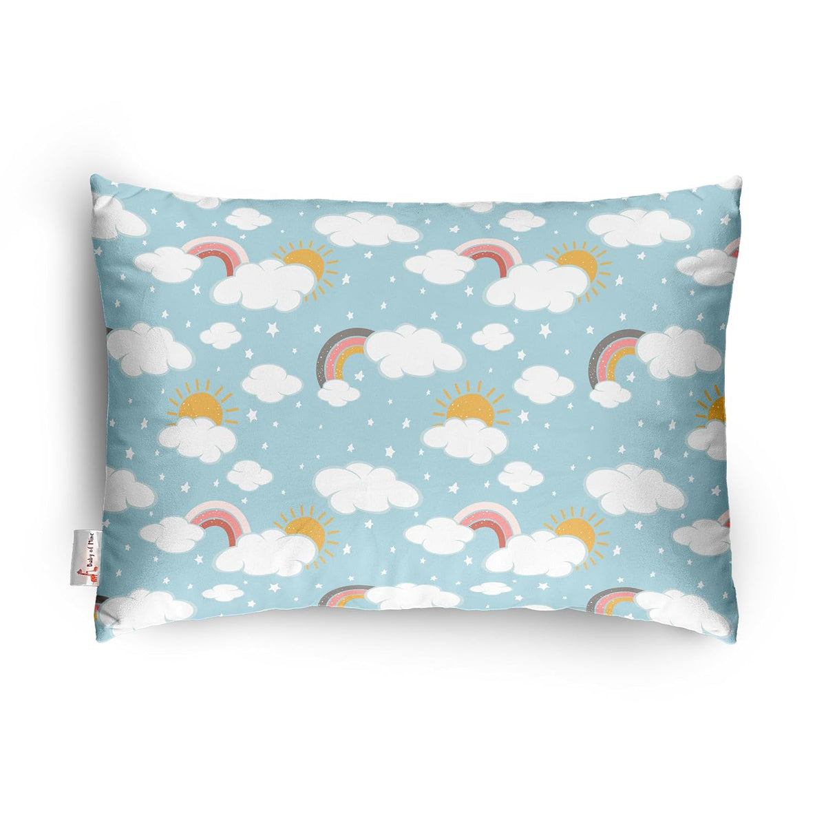 Premium Baby Pillow For Kids, Super Soft Cotton Kids Cushion - 12 X 18 Inches | For 5 Years Old Kids, Adorable Animal & Cartoon Prints | Bed Pillow, Washable, Easy To Care - Pillow 12
