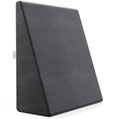 Wedge Pillow Memory Foam For Back Support, Velvet Dark Grey, Medium Size - 7 Inch | Acid Reflux, Snoring, Gerd, Leg Elevation, Pregnancy | Multipurpose Bed Wedge Pillow, Removable Cover