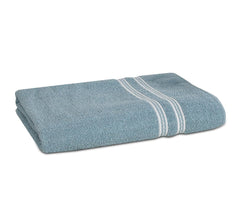 Cotton Bolls Polycotton Large Size Terry Cotton Bath Towel 400 Gsm (Light Blue)