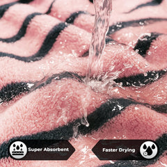 Story@Home Bath Towels 400 Gsm Large Size | Towels For Men, Women & Kid Perfect For Gym Towel (Peach Stripes)