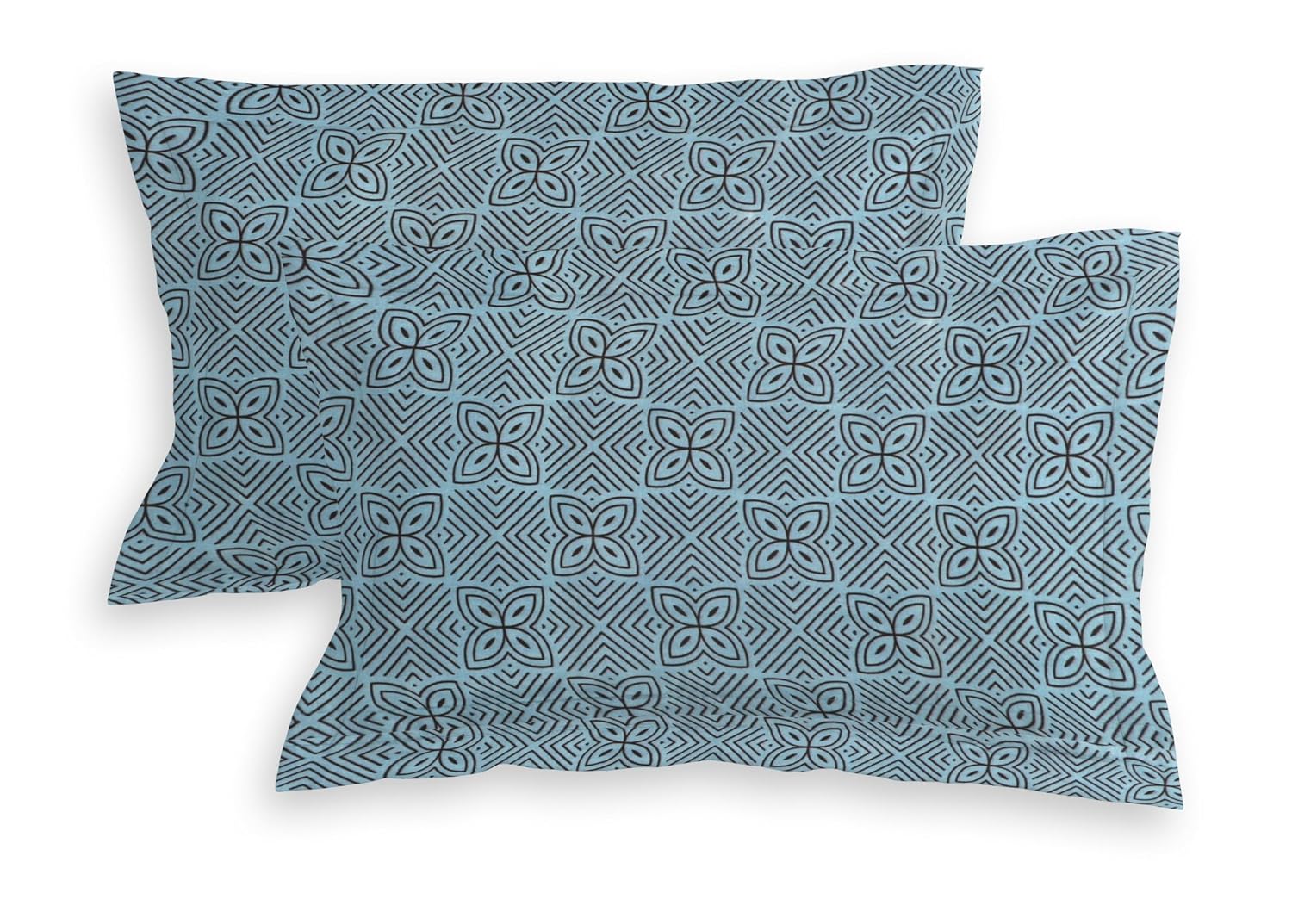 Elastic Fitted Bedsheets For King Size Bed With 2 Pillow Covers - 100 X 108 Inches, Grey | Ideal For Hotel, House, Guest House