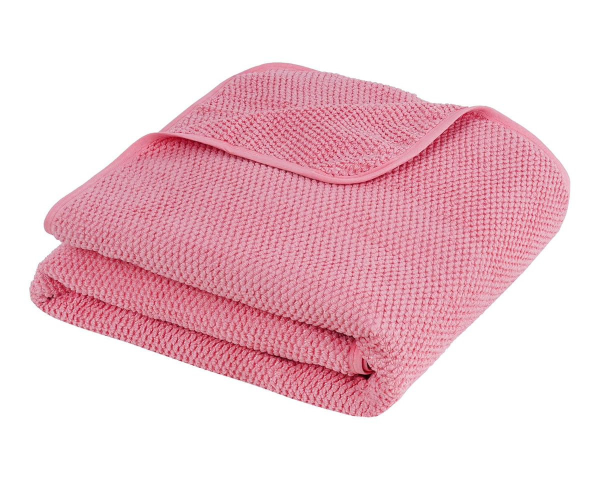 Fezora Microfiber Contler Bath Towels 320 Gsm | Large Size Bath Towel Soft & Absorbent Bath Towel For Men & Women (Peach)