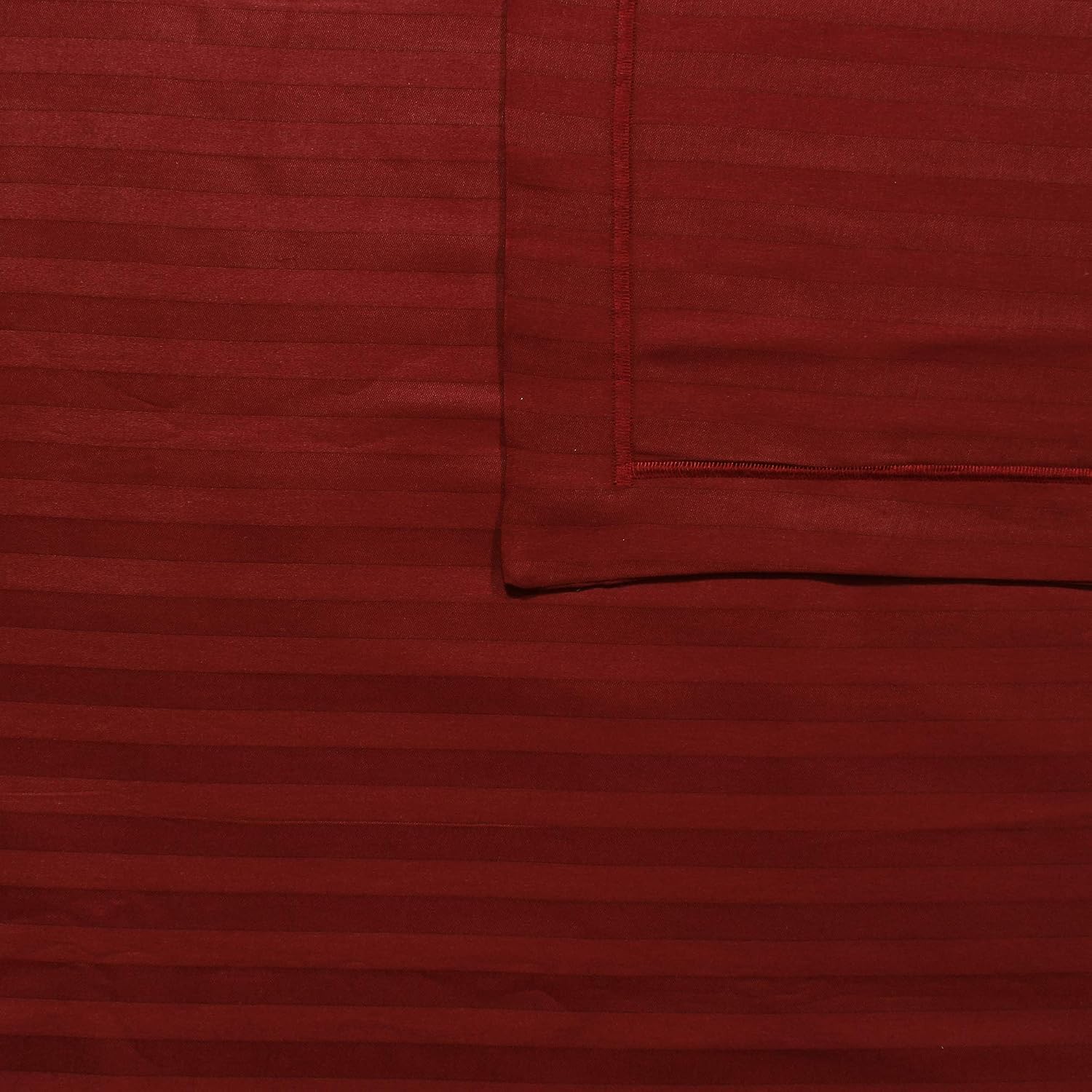 Bedsheet Single Bed With 1 Pillow Covers - 61 X 88 Inches, Red | Breathable & Durable Sheets | Specially Designed Collection