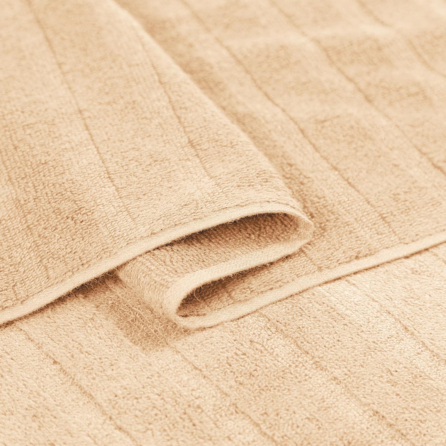 Mytrident Quick Dry 100% Cotton Bath Towel 450 Gsm (Beige) - 1 Pcs