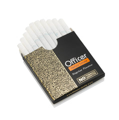 Aarogyam Herbals Officer Herbal Cigarette For Relieve Stress & Mood Enhance Product - Regular Flavour 1 Packet 10 Sticks
