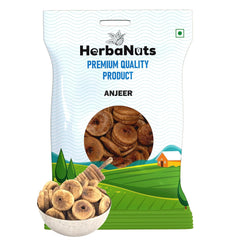 Premium Dried Afghani Anjeer By Herbanuts 1kg, | Dried Figs Ajnir | Rich Source Of Fibre Calcium & Iron | Low In Calories And Fat Free | 35.2 Ounce