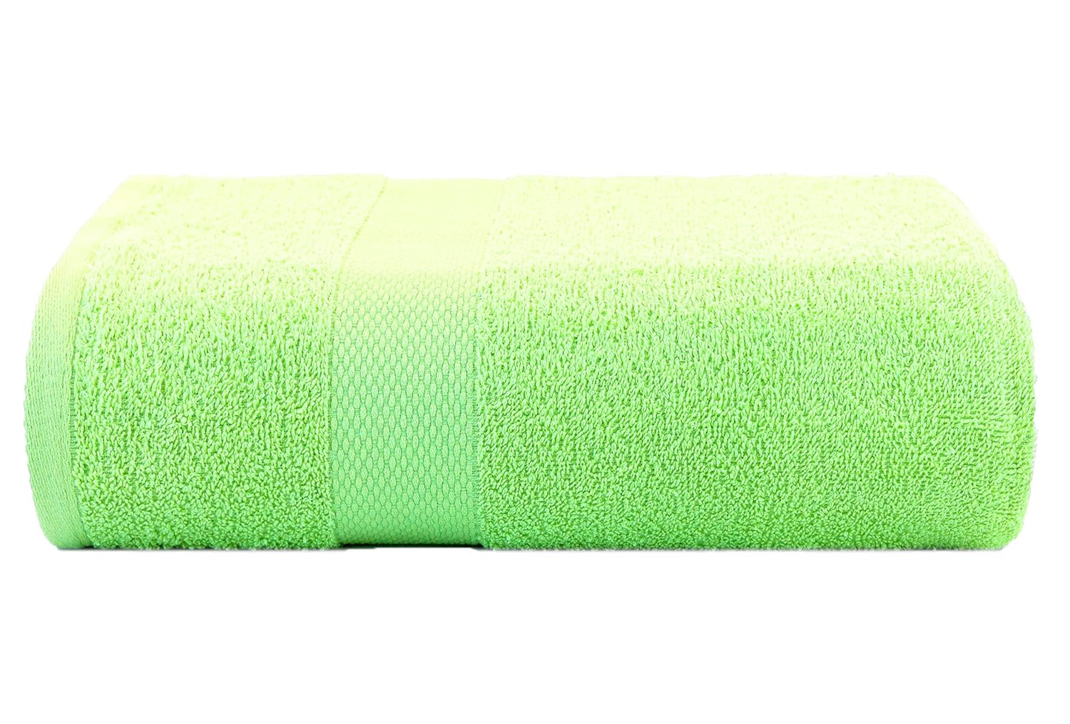 Casa Copenhagen Egyptian Cotton Exotic Hand Towel 400 Gsm (Lime Green)- 2 Pcs