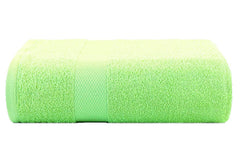 Casa Copenhagen Egyptian Cotton Exotic Hand Towel 400 Gsm (Lime Green)- 2 Pcs
