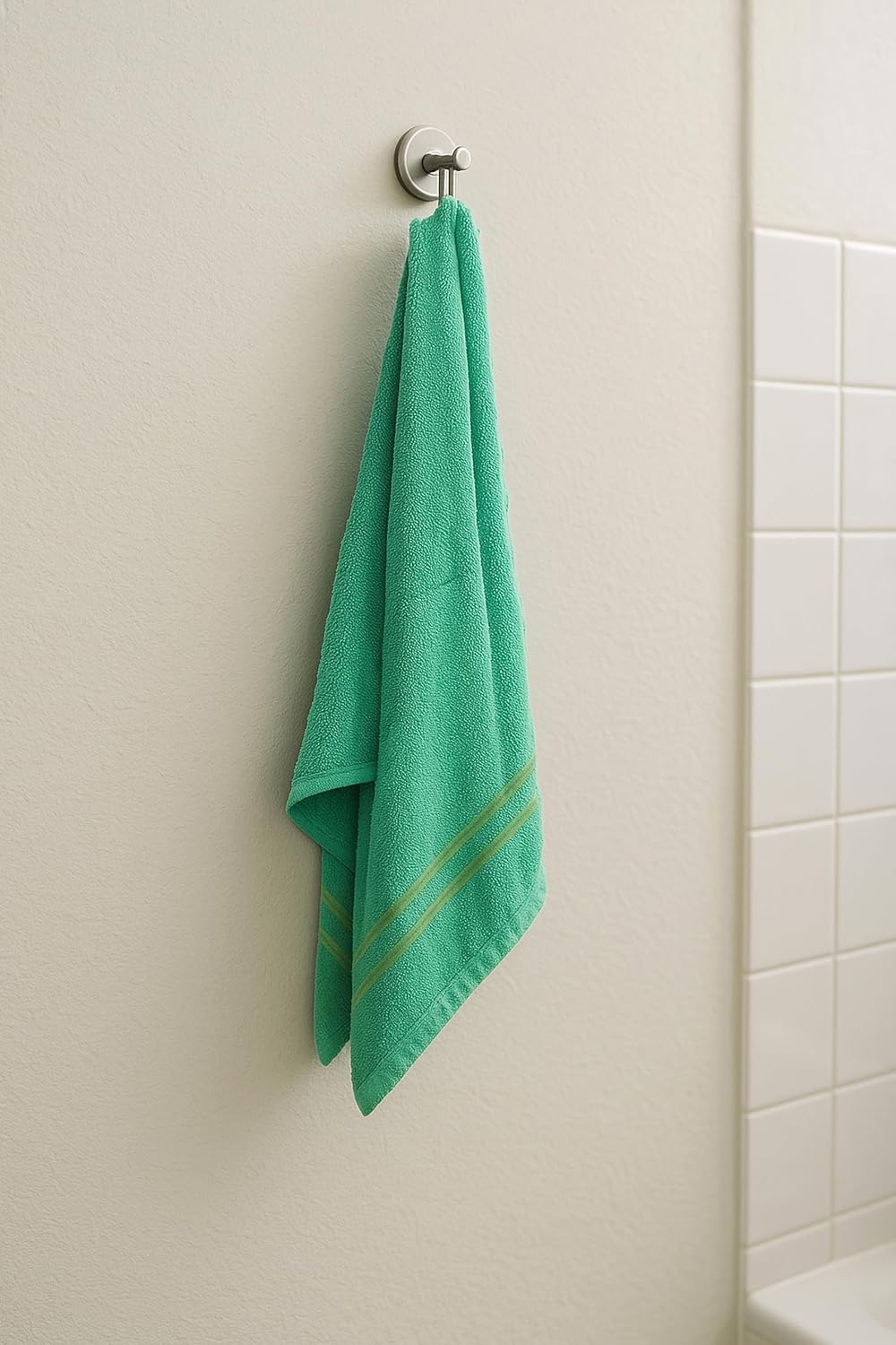 Siya Fashion Cotton Bath Towel 500 Gsm | Ultra Soft Absorbent Quick Dry Lightweight & Durable Fabric Perfect For Home, Gym, Travel & Everyday Use (Sea Green)