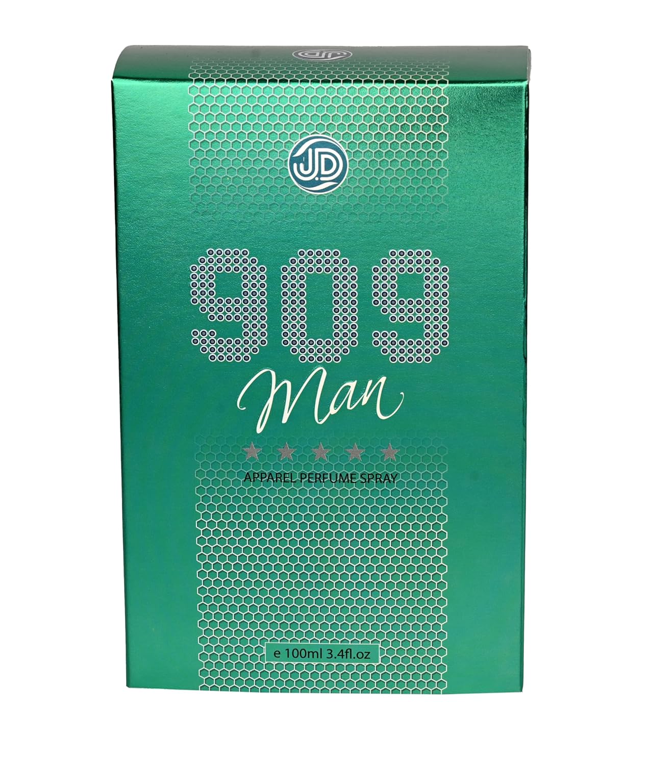 JD International 909 Man Apparel Classic Range Perfume For Men With Long Lasting Fragrance - 100ml, 3.4 Fl.oz.