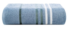Casa Copenhagen Egyptian Cotton Exotic 1 Pcs Large Bath Towel 520 Gsm (Dusty Blue)