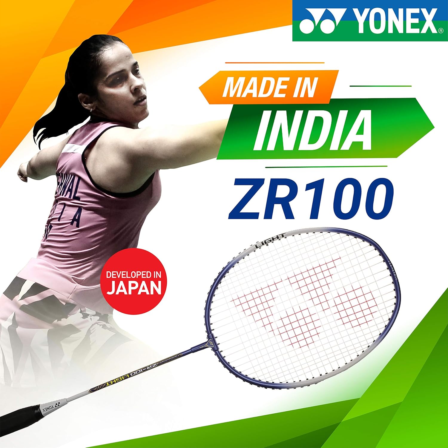 Yonex Mavis 200 I Nylon Shuttle Cock , Yellow | ZR 100 Light Aluminium Badminton Racquet With Full Cover , Grip Size - 4 1/2 inches Black