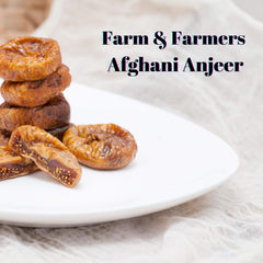 All Natural Fresh Dry Fig/ Anjeer By Farm & Farmers 900gm, | Healthy & Delicious Dried Figs | Rich Source Of Fibre Calcium & Iron | 31.7 Ounce