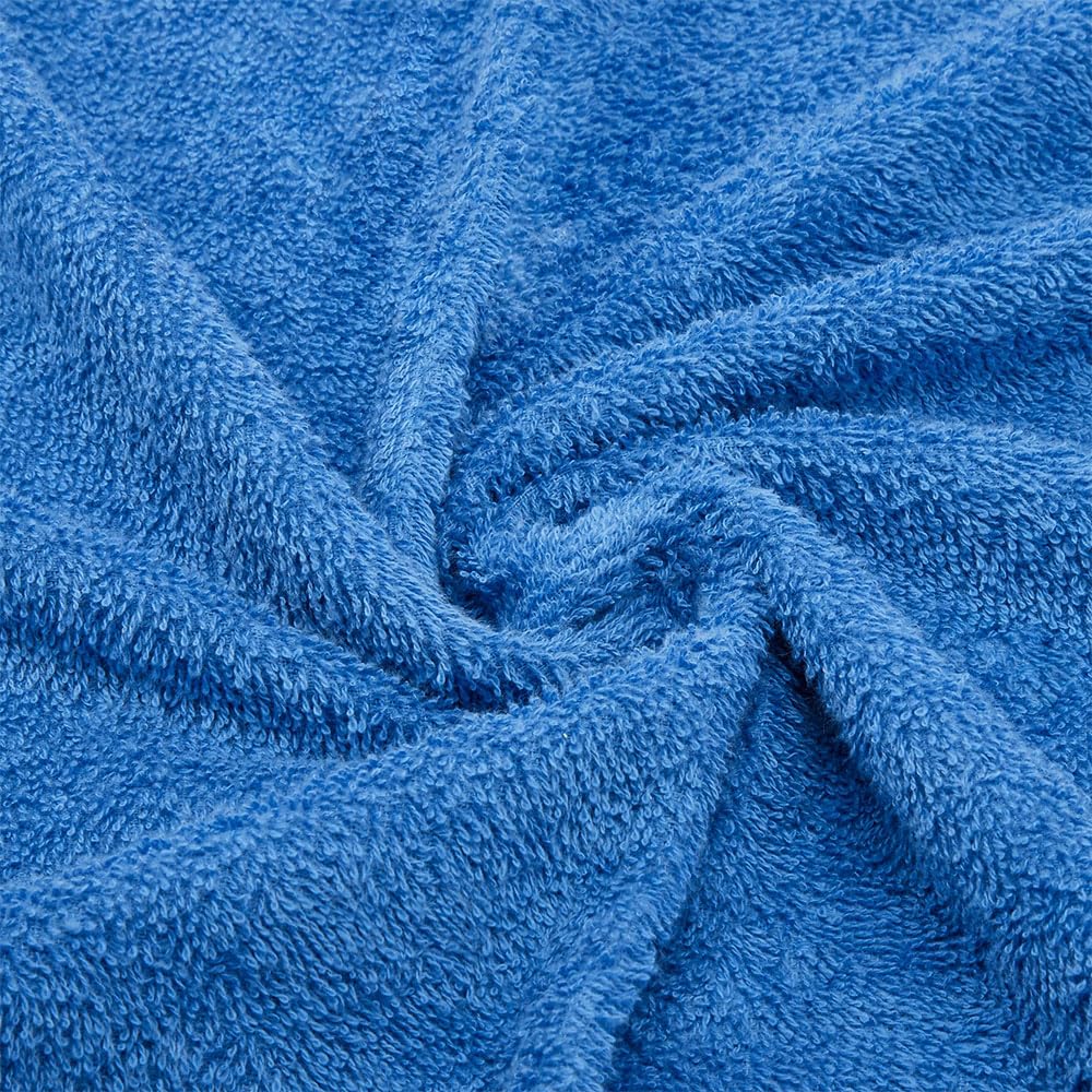 Welspun 100% Cotton Quick Dry Bath Towel 400 Gsm | High Absorbency Super Soft, Fast Drying Bath Towels (Navy Blue)