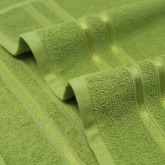 Home Elegance Comfort Living Hand Towel 200 Gsm (Lime Green)- Pack Of 2