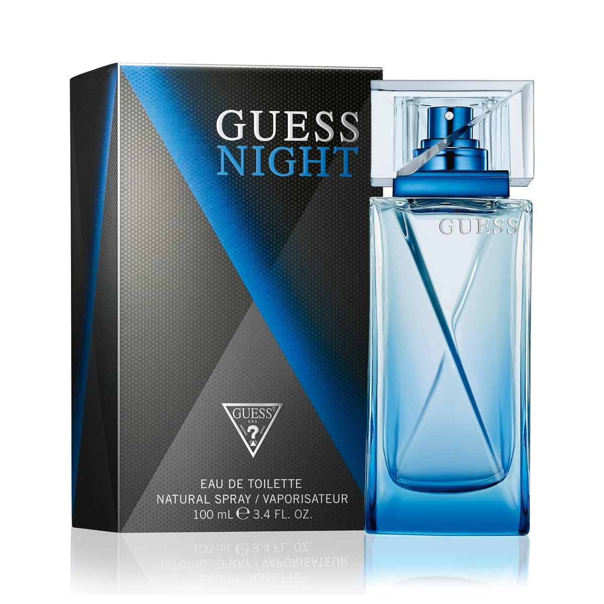 Guess Night Eau De Toilette 100ml 3.4 Fl.oz. For Men