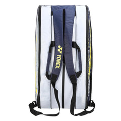 Yonex Badminton Racquet Bag 2329 T02 BT9, Colour - Navy Golden Kiwi, Size - Large, Material - Polyurethane