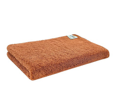Softspun Microfiber Towels 380 Gsm | High Loop Gym & Sports For Men & Women Fast Drying Super Absorbent Lightweight (Brown)