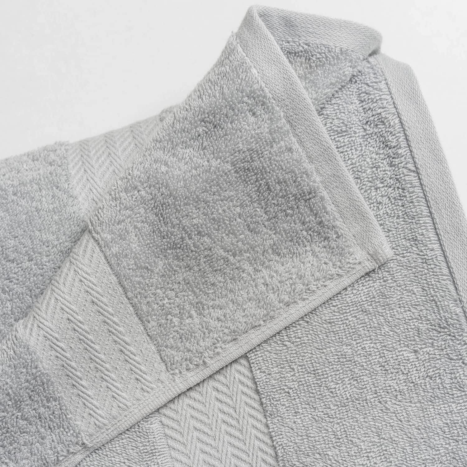 Ddecor Live Beautiful 100% Cotton Bath Towel 500 Gsm | Large Size Bath Towel Soft & Absorbent For Men & Women (Grey)