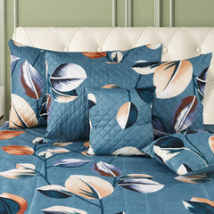 Bedding Set With 1 Pc Bedsheet, 2 Pc Cushion With Zip, 2 Pillow Covers | 90 X 100 Inches, Sky Blue | Perfect Gifts Set Wedding, Anniversary Bedding Set