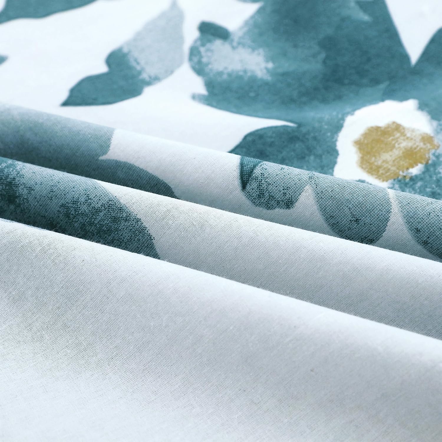 Bedsheet For Double Bed Cotton With 2 Pillow Covers, Blue & Grey - Queen Size 88 X 100 Inches | 190 Thread Count - Ideal For Festive Occasions