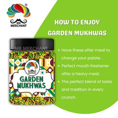 Mr. Merchant Garden Mix Mukhwas 300gm, (Jar Pack)