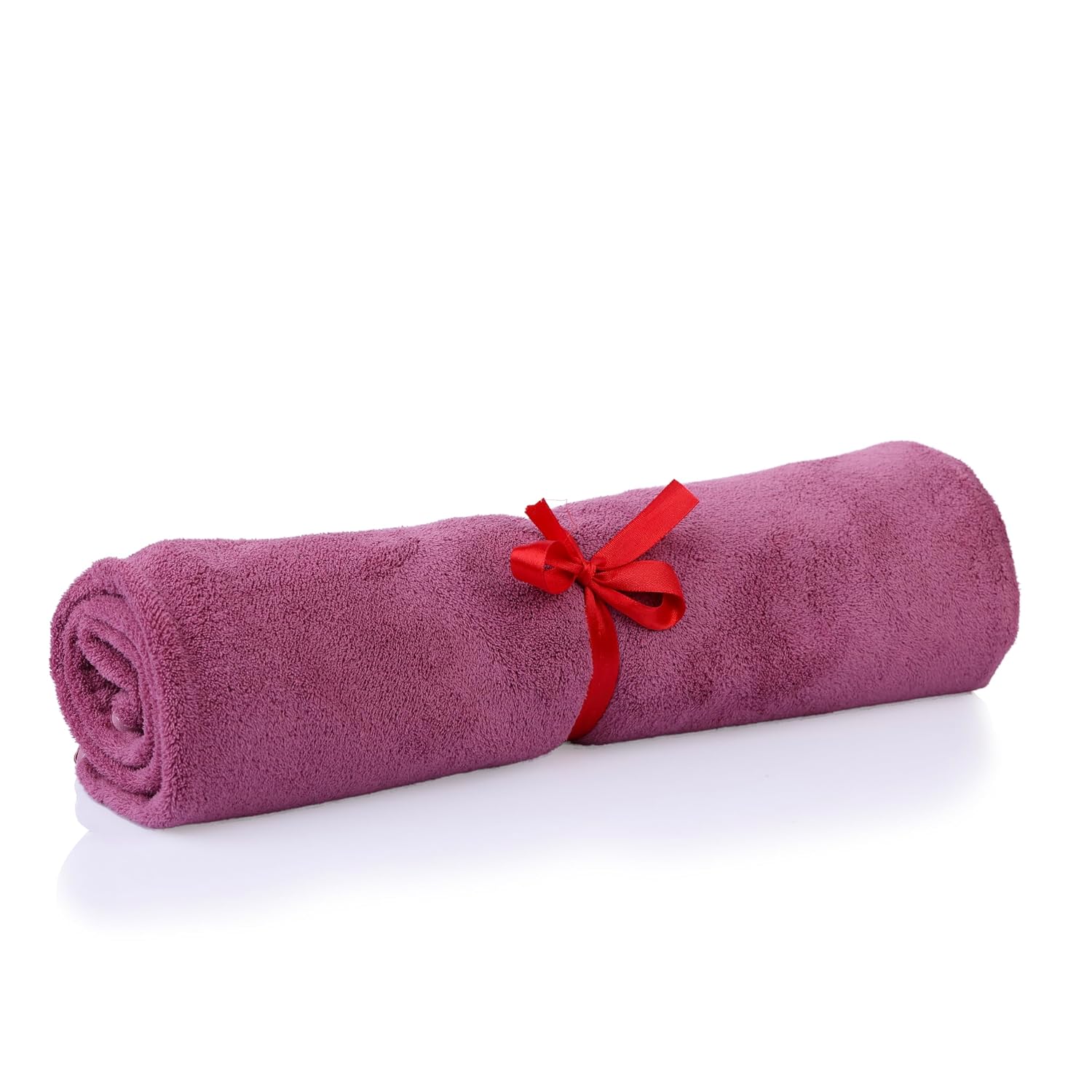 Sellsworld Microfiber Large Bath Towel | Quick Dry Super Absorbent Bath Towel For Men & Women | Towel For Bath, Travel, Gym, Beach, Pool & Yoga (Green & Red Wine)