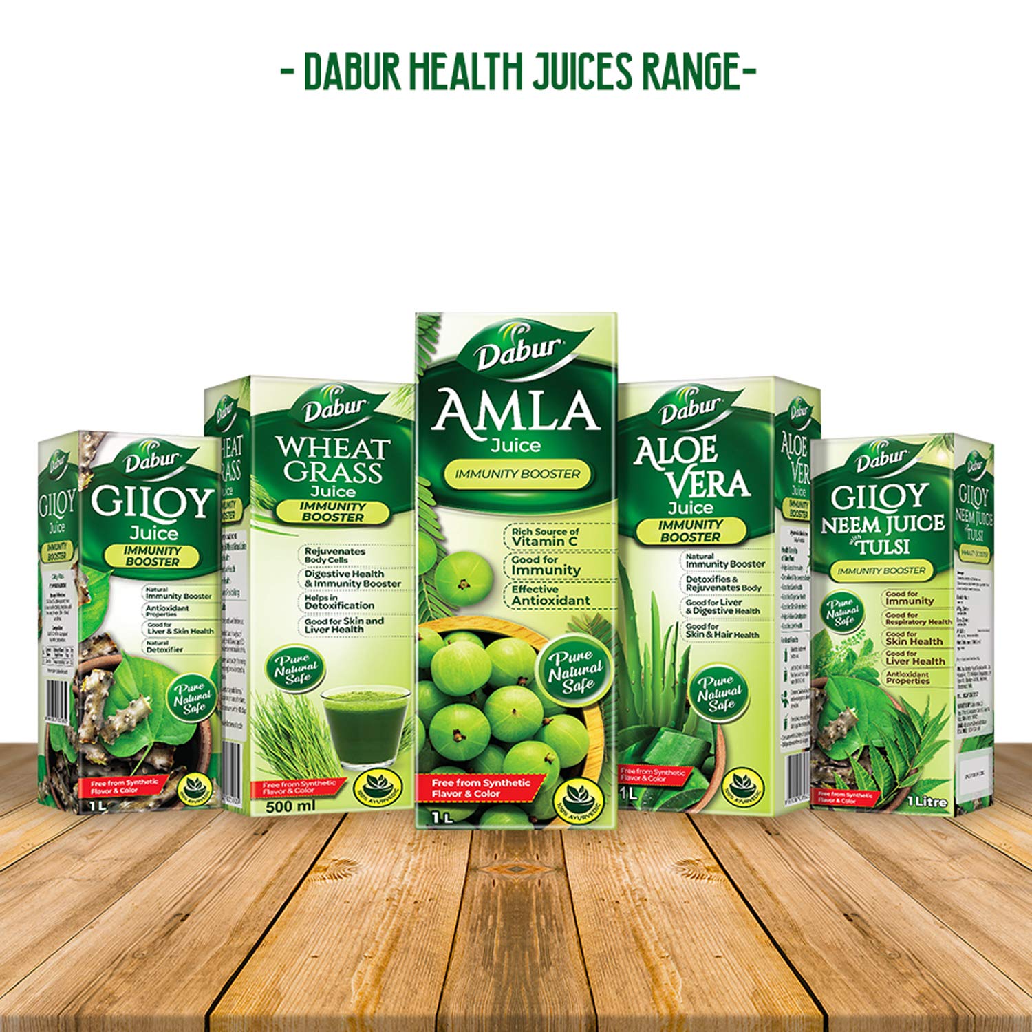 Dabur Giloy Ayurvedic Health Juice For Immunity With Natural Source Of Antioxidants, Detoxifies & Rejuvenates Body Good For Skin Health | 1 Kg 2.2lbs