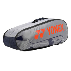 Yonex Badminton Racquet Bag 2326, Colour - Grey Cherry Tomato, Size - Large, Material - Polyurethane