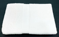 Bombay Dyeing Santino Premium Large 100% Cotton Bath Towel 550 Gsm (White)