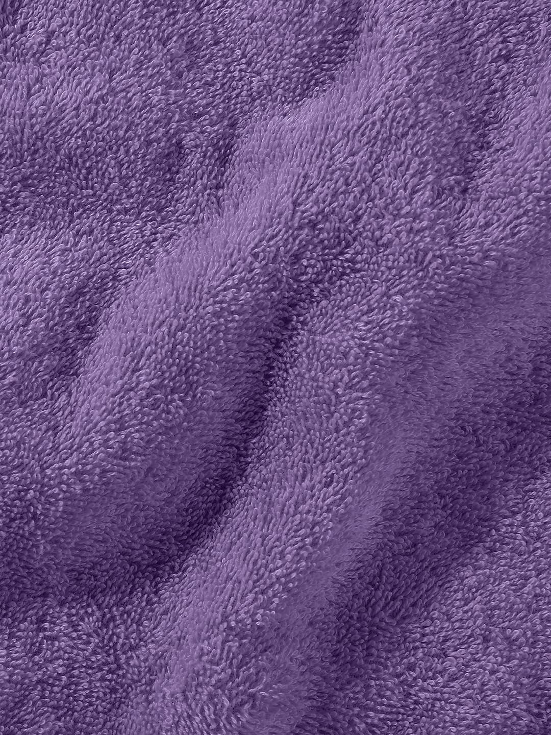 Himeya 100% Cotton Large Size Hand Towels 400 Gsm (Spice Violet) - 2 Piece