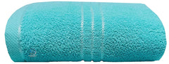 Lush Haven Decor Extra Large Big Men Bath Towel 500 Gsm | 100% Pure Cotton Full Size Xxxl Ultra Soft, Absorbent & Quick Dry Towel (Sky Blue)