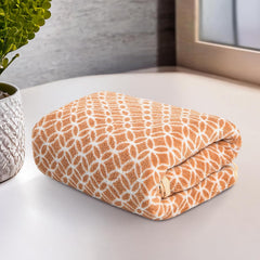 Heart Home Microfiber Soft Face Towels 250 Gsm | Quick Dry & Absorbent Hanging Hand Towels Circle - Golden