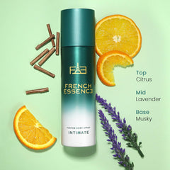 French Essence Deodorant Spray Perfume/Deodorant For Men/Men Deo/Body Spray For Men, Long Lasting Fragrance, Fresh Scent Intimate No Gas Deo 120ml, 4.05 Fl.oz.