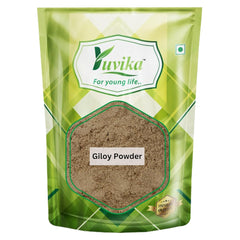 Yuvika Giloy Powder Geeloh Guduchi Tinospora Cordifolia, Helps In Strengthening The Immune System, Making The Body More Resistant | 400gm 0.8lbs