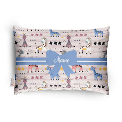 Personalized Pillow For Kids, Super Soft Cotton Kids Cushion - 12 X 18 Inches | Custom Name, For 5 Years Old Kids, Adorable Prints | For Head, Neck Support Baby Pillow - Pillow 11